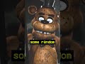 Why Does Freddy Play Music in FNAF? #fnaf #fivenightsatfreddys