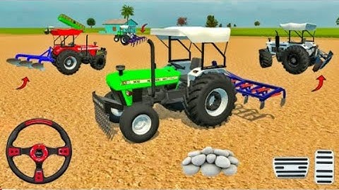 Drive Modern Tractor Farming Game Simulator 3D - New Child Android Game 2025 - Android Game Part #14