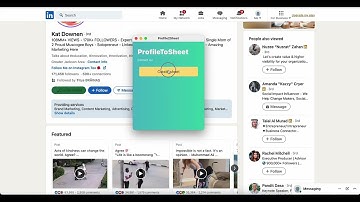 LinkedIn Profile to Google Sheet: Boost Your Productivity with ProfileToSheet Chrome Extension