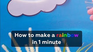 Newton Experiment 🌈 - Fun Way to Make a Rainbow