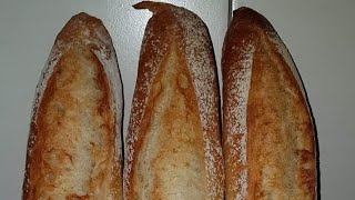 recette de la Baguette de tradition maison