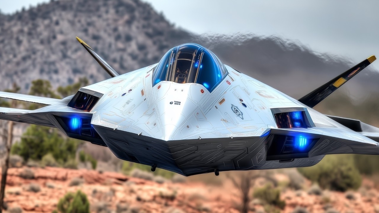Это не истребитель — это летающий суперкомпьютер. F-47 принимает решения быстрее, чем вы моргаете