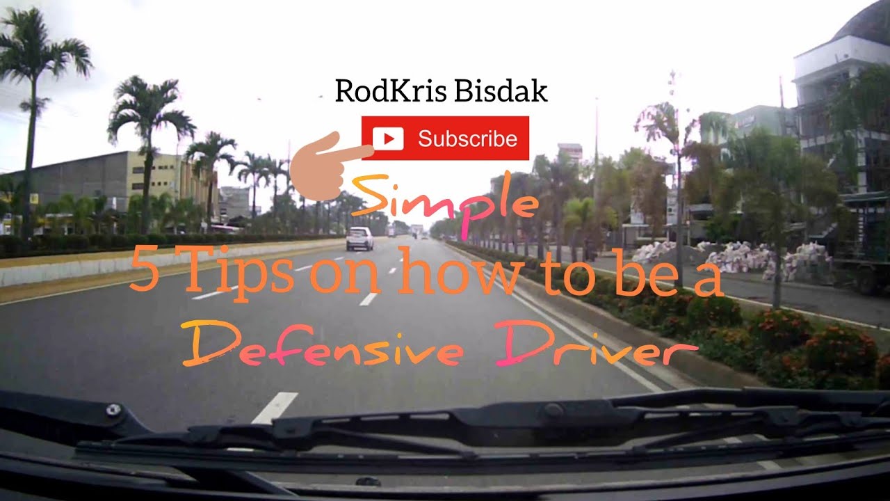 5 Tips on how to be a Defensive Driver - YouTube