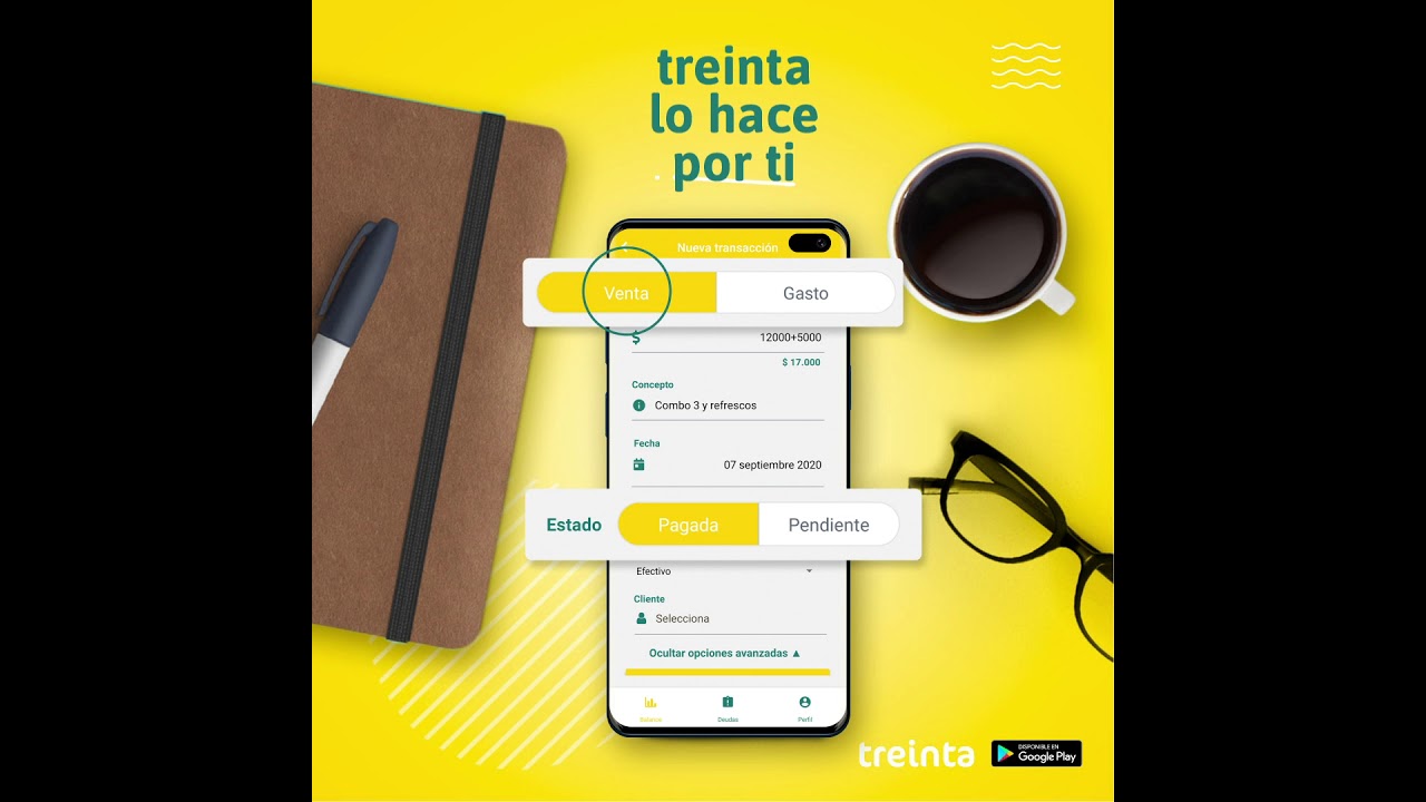 La app de Treinta lo hace por ti - YouTube