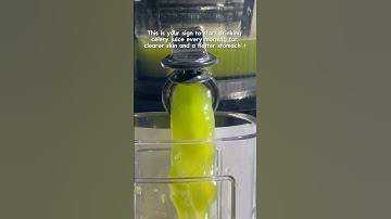 Drink elke ochtend selderijsap voor een helderdere huid en een plattere buik #selderijsap