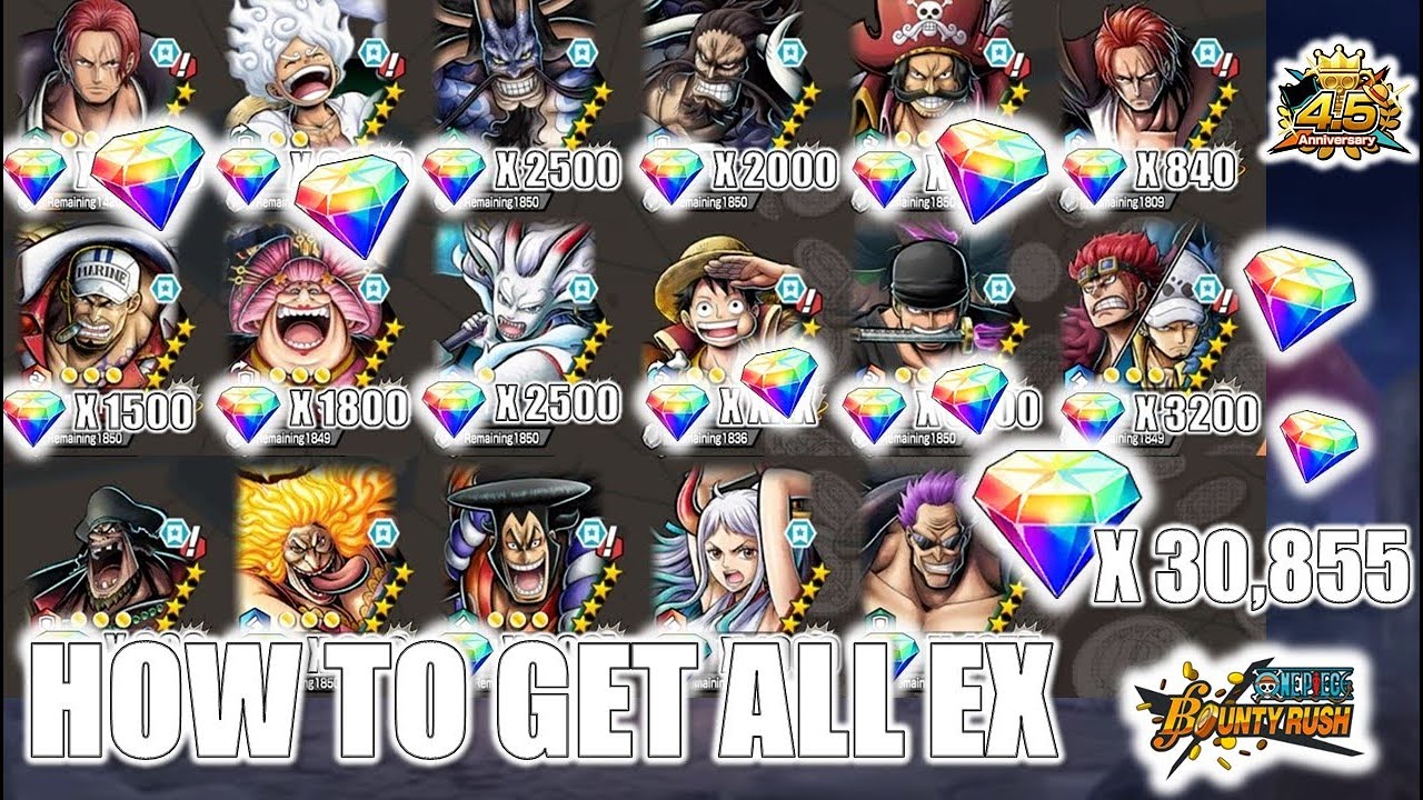 One Piece: Bounty Rush cheats and tips - A full list of EVERY character