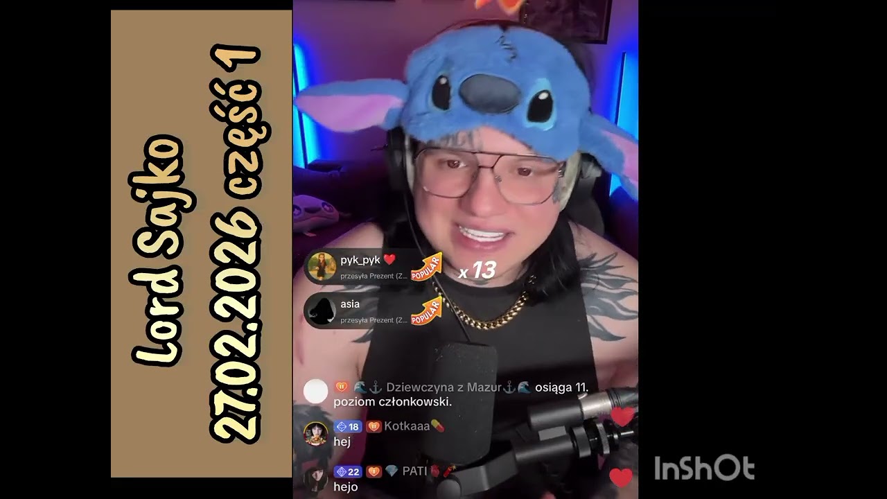 Lord Sajko vs KoziołekRap (27.02.2026 część 1) #live #tiktok #dlaciebie 