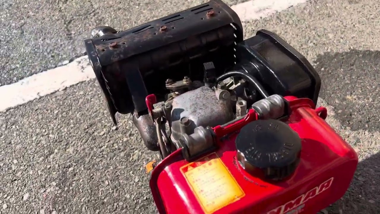 工具一番館藤枝店】ヤンマー ディーゼル発動機 L40 簡易動作テスト