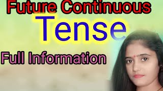 Future Continuous Tense ,All Future Tense Education Notes .