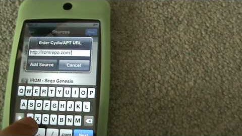 add genesis roms to your ipod touch