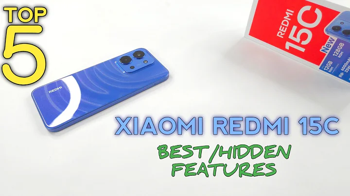 Xiaomi REDMI 15C Top 5 Best/Hidden Features | Top Secret Tips And Tricks 