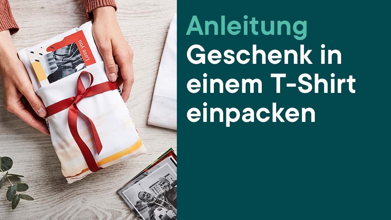 Du Hast Ein T Shirt Für 97 Euro Gesehen ifolor Tutorials | Geschenk in einem Foto T-Shirt umweltfreundlich