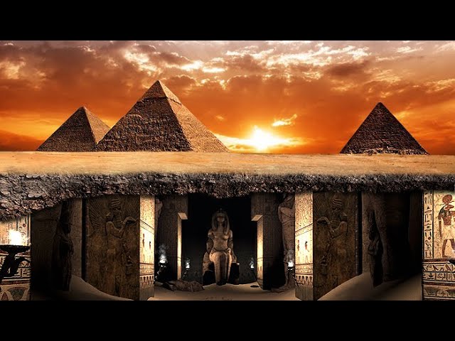 Descoberto um complexo subterrâneo sob as pirâmides de Gizé com 7 níveis de profundidade!