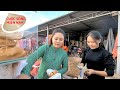 10k-10k-10k 😀 [live] Theo mẹ và chị 2 đi chợ chồm hổm ăn hàng - Nam Việt  1025