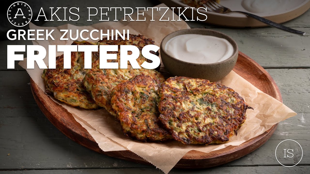 Greek zucchini fritters in Sign Language | Akis Petretzikis