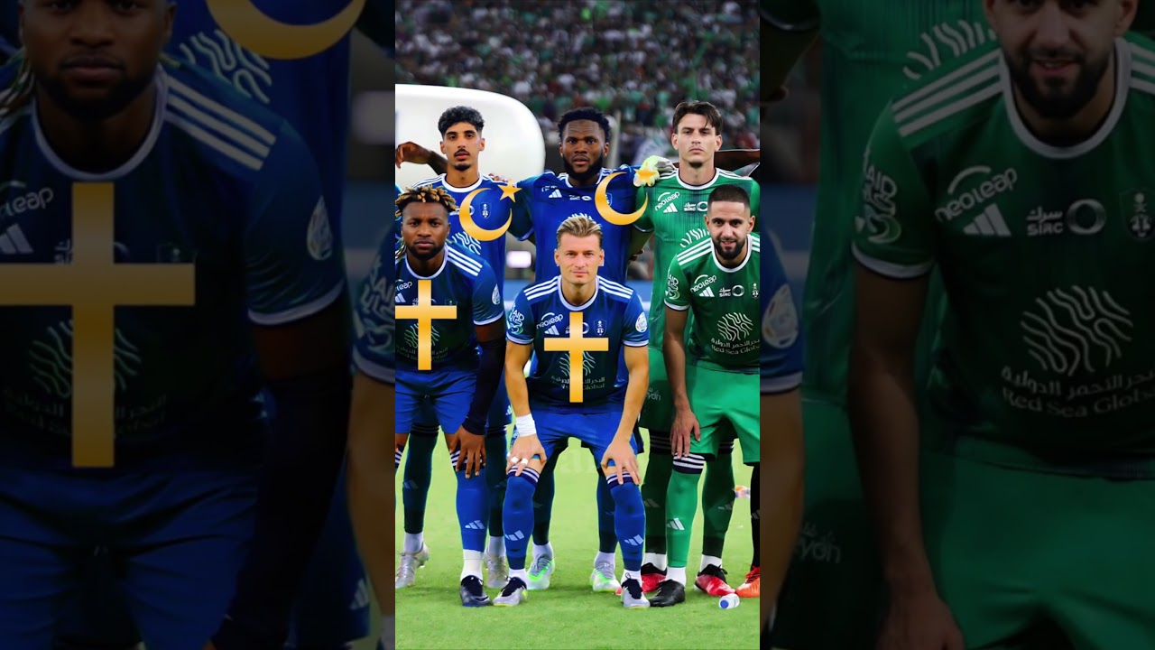 Al-Ahli Saudi FC player’s Religion ☪️✝️