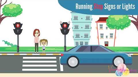 Dealing with Aggressive Drivers 2d animation