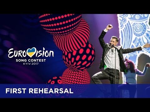 Francesco Gabbani - Occidentali's Karma (Italy) First rehearsal in Kyiv