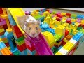 ハムスターにレゴで迷路作ってみた！DIY Hamster MAZE Lego Obstacle Course Escape from the Castle ロボットチャンネル 家族Vlog