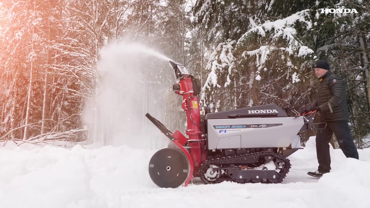 Honda Snowfighter Hsl 2511 Youtube