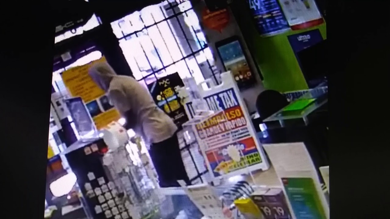 Dumb Criminal Gets Locked in Store He Tried to Rob - YouTube
