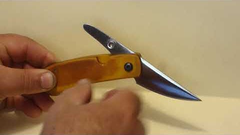 friction folding knives