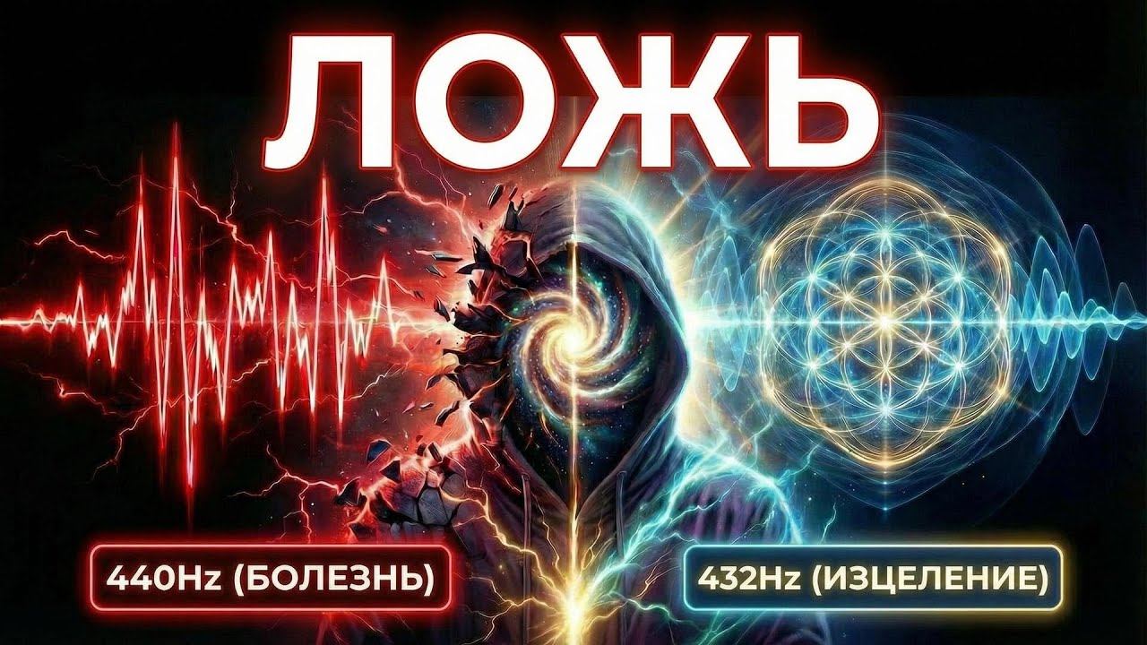 Ложь о 432 Гц: Зачем они изменили частоту в 1939 году