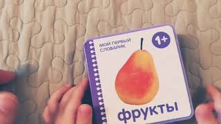 Фрукты. Книжка малышка, для очень маленького Богатыря! Читает Папа.