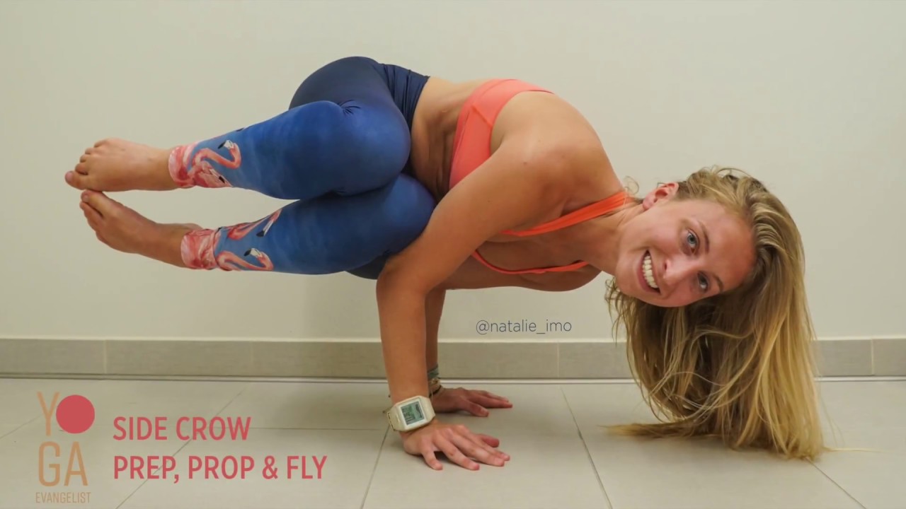 Parsva Bakasana Side Crow Prop, Prep & Fly YouTube