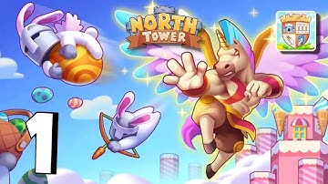 North Tower - Merge TD Defense Gameplay Part 1 | Windland 1 Walkthrough (Android)