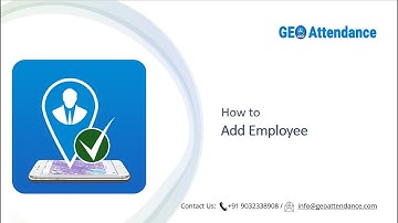 How to add Employee | Geo Attendance Tracker | Free Attendance Management System
