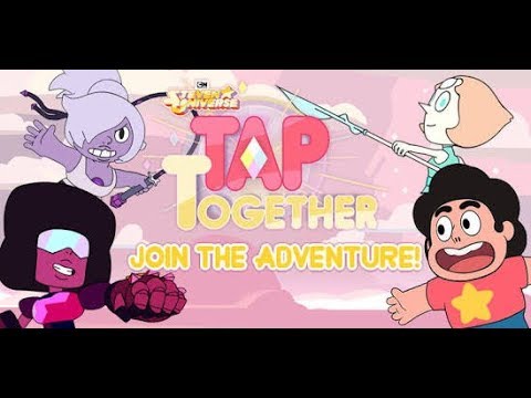 Playing steven universe tap together!!!