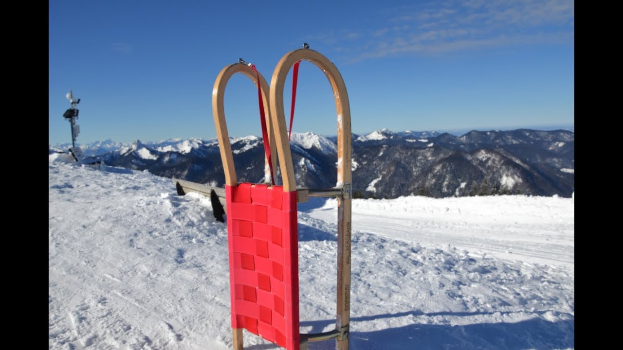 Sledding at Wallberg / RottachEgern, Tegernsee (Bavaria, Germany