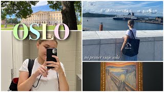 VIAJANDO SOLA por primera vez *vlog de Oslo* pt. 1 🤙🏼 - Polo Positivo
