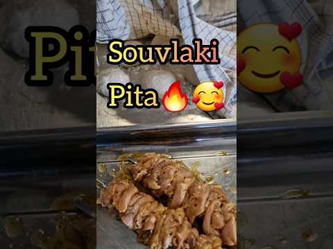 BBQ Souvlaki Pita🔥🤤