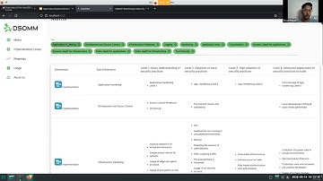 Overview of the new DSOMM Application