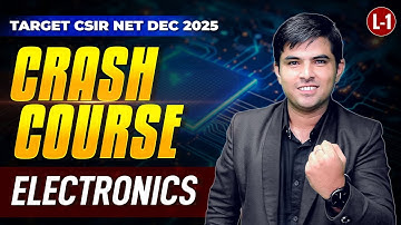 Digital Electronics CSIR NET Physics 2025 - Important Topics & Questions Practice!