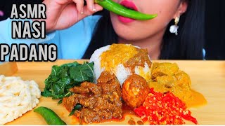 Asmr nasi Padang ||mukbang Indonesia #asmrindonesia #asmrindonesianfood #nasipadang