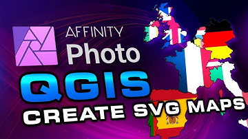 Affinity Photo | Using QGIS to create maps to use in your graphic designs