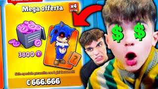 MIO FIGLIO MI RUBA I SOLDI PER TROVARE LA SKIN DI SONIC.EXE SU STUMBLE GUYS!?😨🤣 screenshot 3