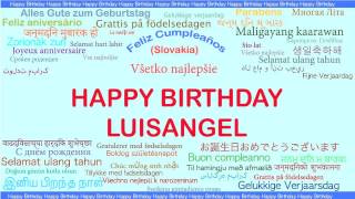 LuisAngel   Languages Idiomas - Happy Birthday