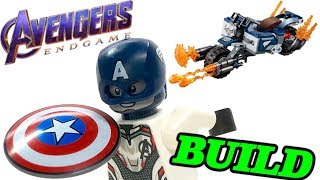 LEGO Captain America Outriders Attack Avengers Endgame 76123 Unboxing & Build