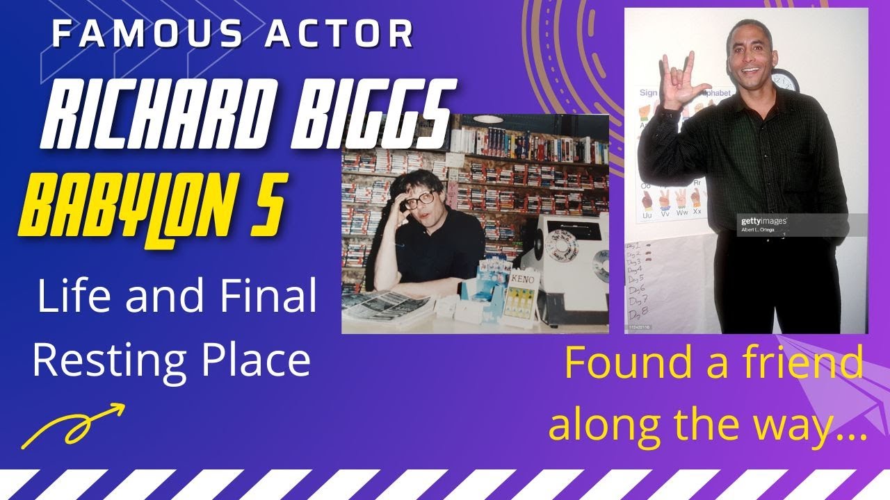 famous Actor Richard Biggs Storytime and finding a friend in a cemetery