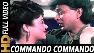 Commando Commando | Vijay Benedict \u0026 Alisha Chinai | Commando (1988) Songs | Mithun Chakraborty