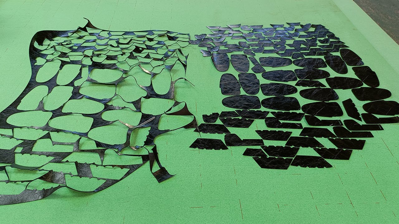 CNC Genuine Leather Cutting Machine YouTube