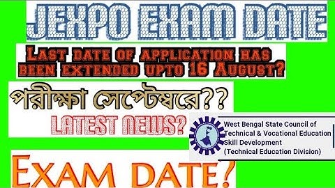 JEXPO EXAM DATE 2021 /#jexpo exam 2021 ,/#JexpoExam . /#Jexpo exam full information.
