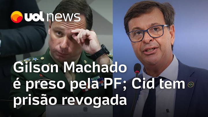 Gilson Machado é preso pela PF por ordem de Moraes; Mauro Cid tem prisão revogada pelo STF