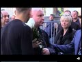 Борис Моисеев на похоронах Иосифа Кобзона...