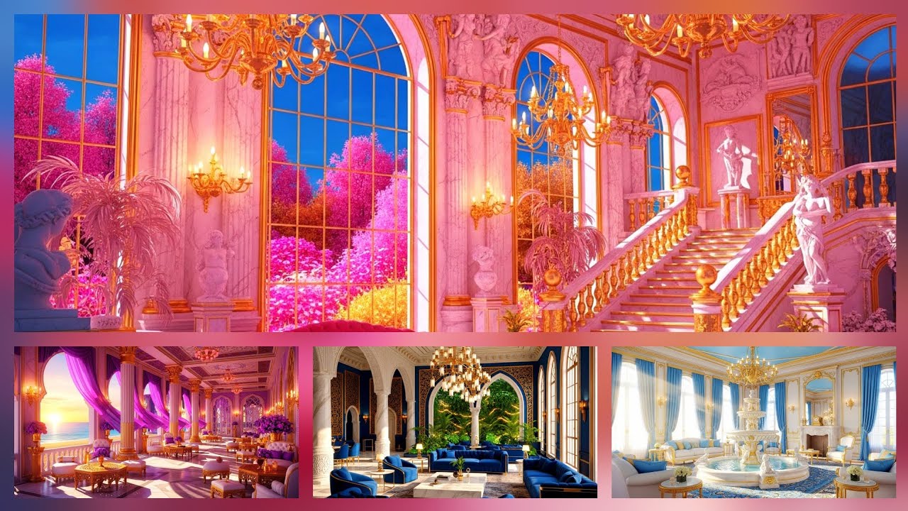 Color Your Nest – Highlights Collection. 1: Pink, Sky Blue, Purple, Navy Blue