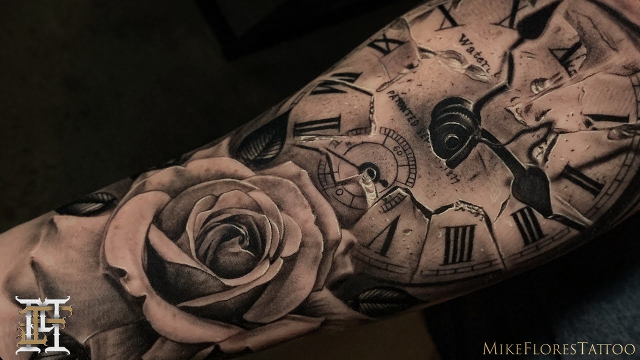 Top 80 MindBlowing Clock Tattoos 2021 Inspiration Guide